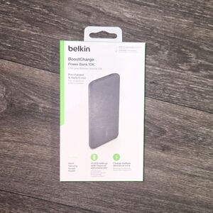 Belkin Boost Charge Power Bank 10k in Black NIB